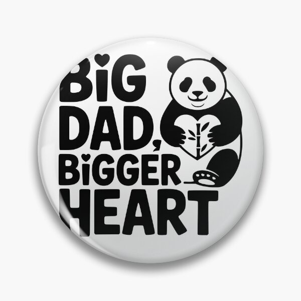 Item preview, Big Dad Bigger Heart designed and sold by theartfulaspie.