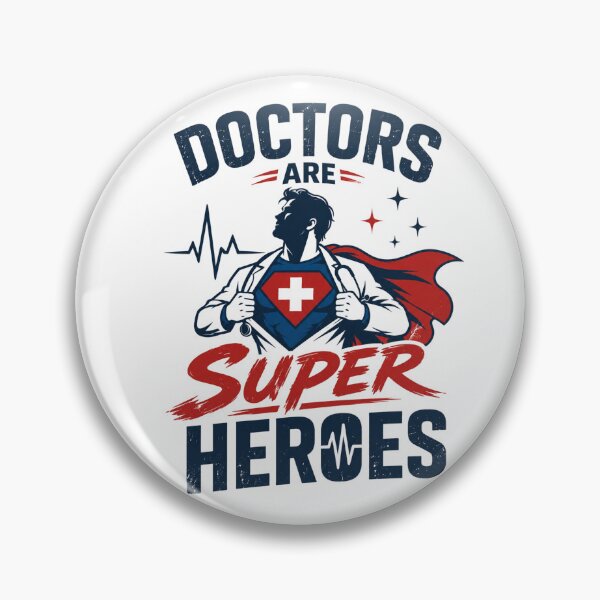 Item preview, Doctors Are Super Heroes – Medical Appreciation Inspirational Design designed and sold by Barrouhou56789.