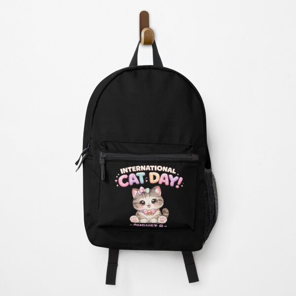 Item preview, International Cat Day August 8 Cute Kawaii Kitten Cat Lover Celebration Design designed and sold by MartBook.