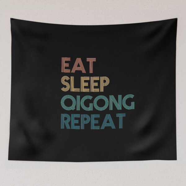 Item preview, Eat Sleep Qigong Repeat - Gift For Qigong Fans designed and sold by kindxinn.