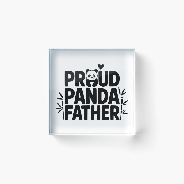 Item preview, Proud Panda Father designed and sold by theartfulaspie.