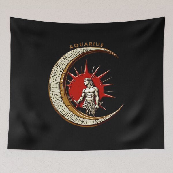 Item preview, Aquarius Zodiac Celestial Seal | Elysium Echoes Icon designed and sold by Shift-Bloom.