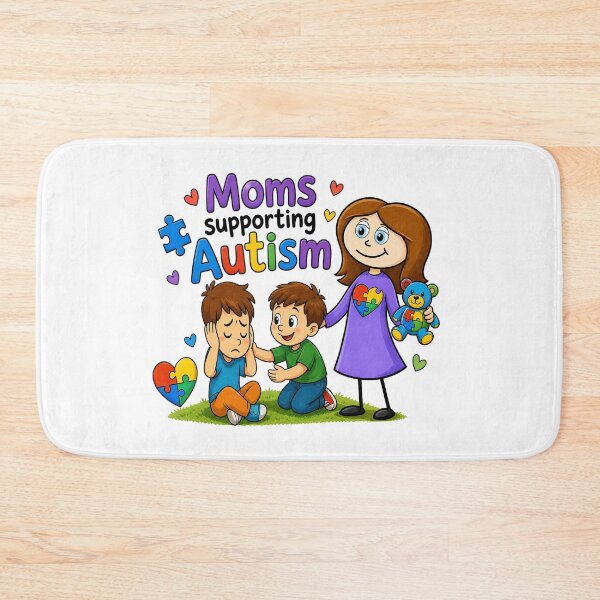 Item preview, Moms Supporting Autism designed and sold by Mother Daughter Drawings .