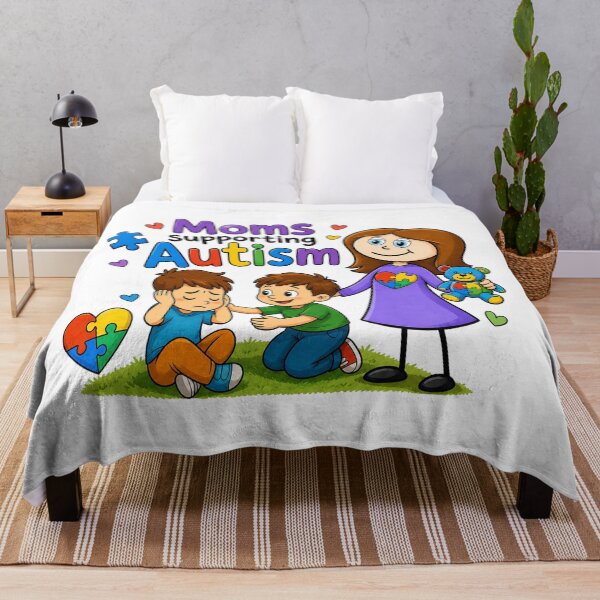 Item preview, Moms Supporting Autism designed and sold by Mother Daughter Drawings .