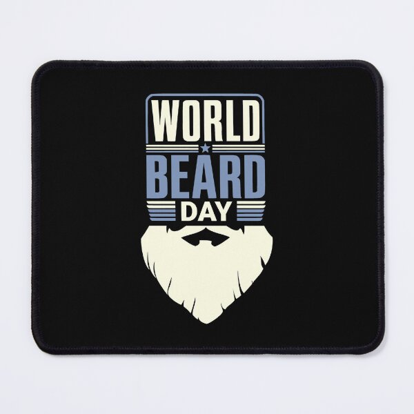 Item preview, World Beard Day - Retro designed and sold by AnAzArt.