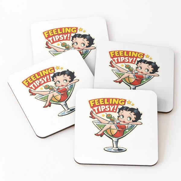 Item preview, Betty Boop in a cocktail glass designed and sold by infinitearte.