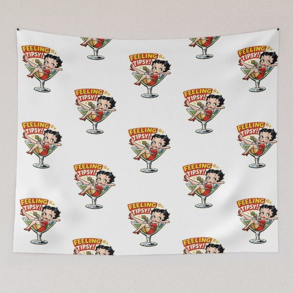 Item preview, Betty Boop in a cocktail glass designed and sold by infinitearte.