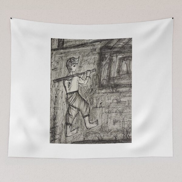 Item preview, Village Boy  designed and sold by PoojasRealm.