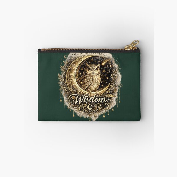 Item preview, The Night Is Full of Wisdom | Celestial Owl Moon Art designed and sold by 'VARI'.