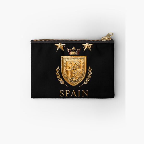 Item preview, Spain World Champions 2026 | Golden Football Crest T-Shirt designed and sold by STREETEES CLUB.