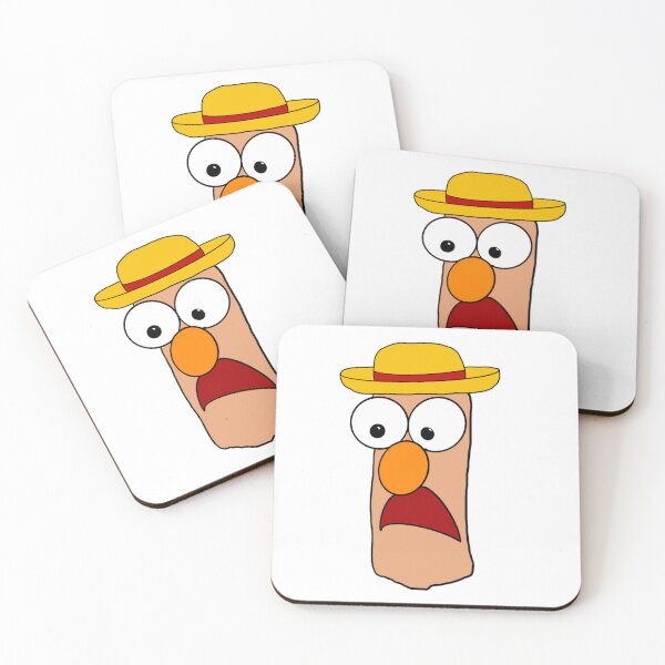 Item preview, The Muppets - Beaker In A Straw Hat designed and sold by Animals-by-JB.