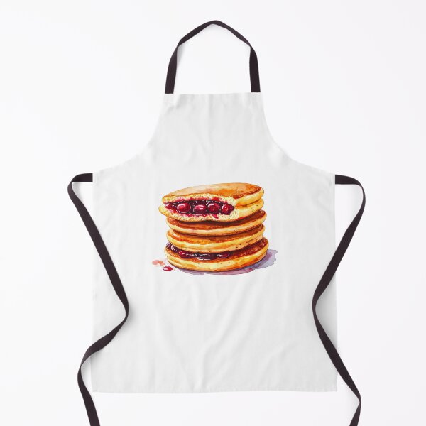 Item preview, Japanese Dorayaki Pancakes Watercolor Illustration designed and sold by BetweenForms.