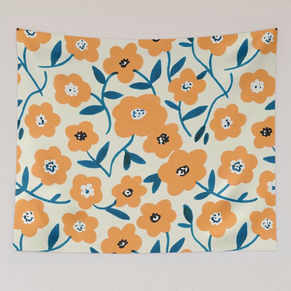 Item preview, Retro Spring Meadow designed and sold by AOCollections.