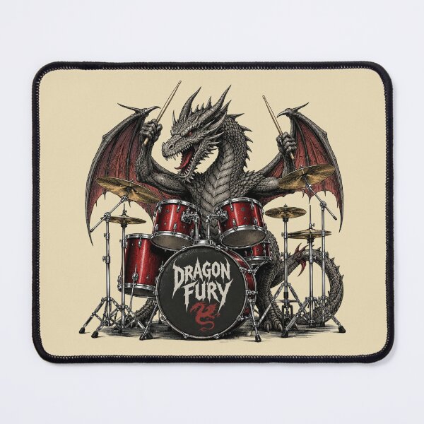 Item preview, Dragon Fury – Fantasy Rock Art designed and sold by Dogandesighn.