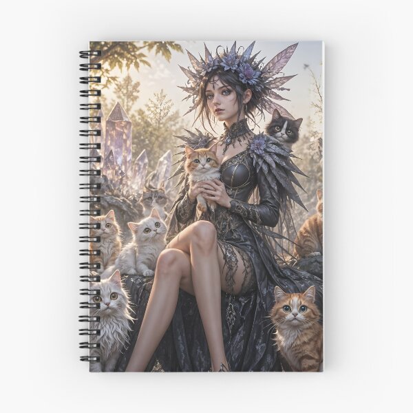Item preview, Lady Etheria surrounded with Cats designed and sold by FrancoAsh.