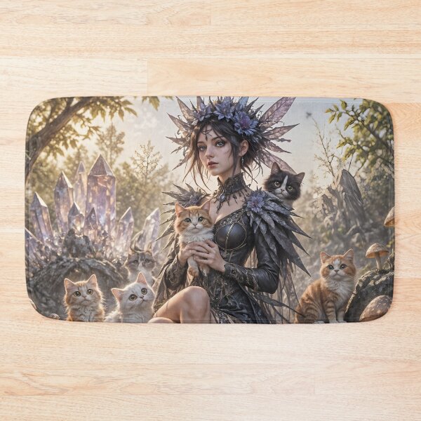 Item preview, Lady Etheria surrounded with Cats designed and sold by FrancoAsh.