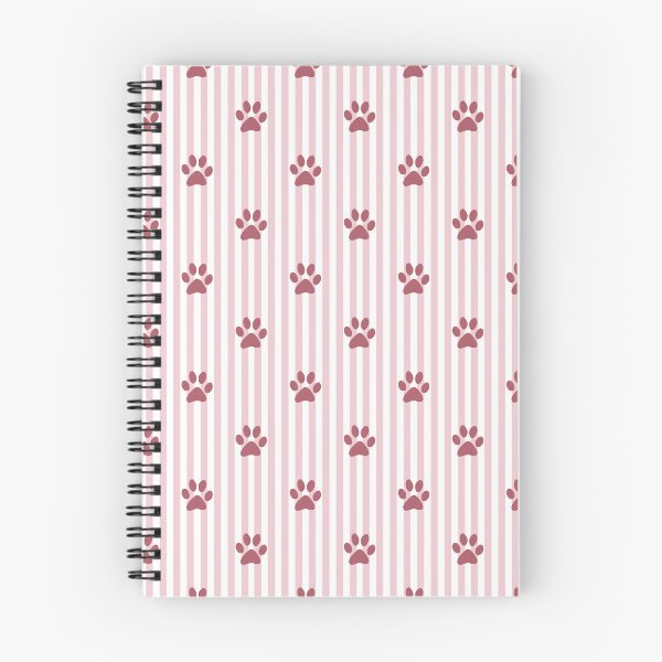 Item preview, Pink Paw Print Stripes | Preppy Dog Lover Gift | Cat Paw Puppy Footprint | Pet Lover Decor | Pet Owner Gift | Minimalist Pet Pattern | Girly Paw Stripes  designed and sold by VivaFy.
