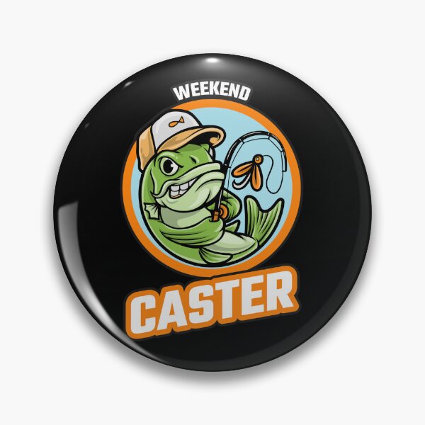 Item preview, Weekend Caster Fishing Addict designed and sold by SquatchPrintsCo.