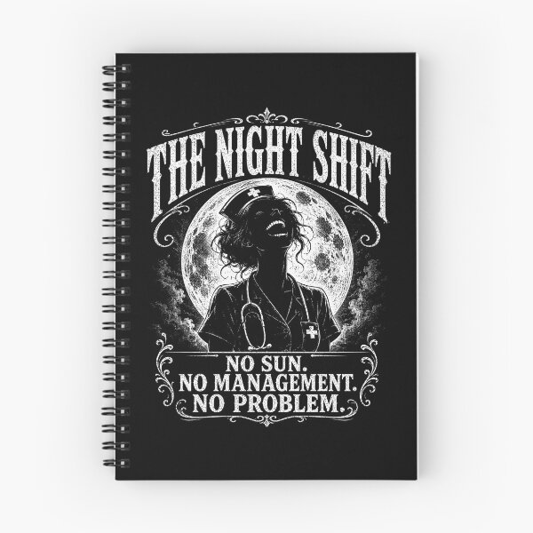 Item preview, The Night Shift No Sun No Management No Problem designed and sold by Victor Shadehorn.