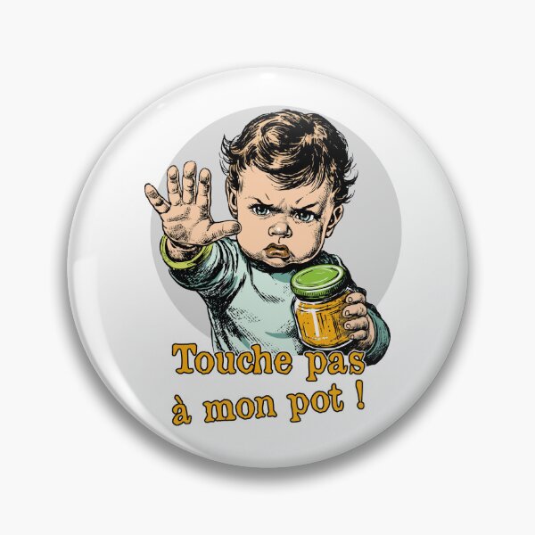 Item preview, DON'T TOUCH MY POT! (baby, kitchen) designed and sold by francoisville.