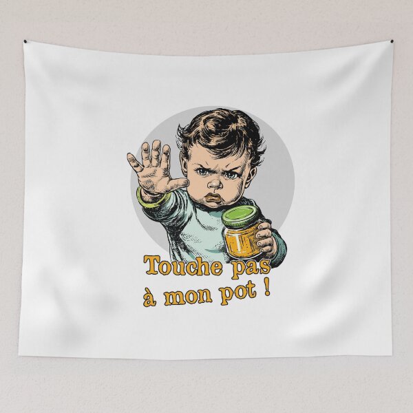 Item preview, DON'T TOUCH MY POT! (baby, kitchen) designed and sold by francoisville.