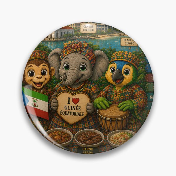Item preview, Equatorial Guinea Malabo – Nature, Culture and African Pride designed and sold by Cifi64.