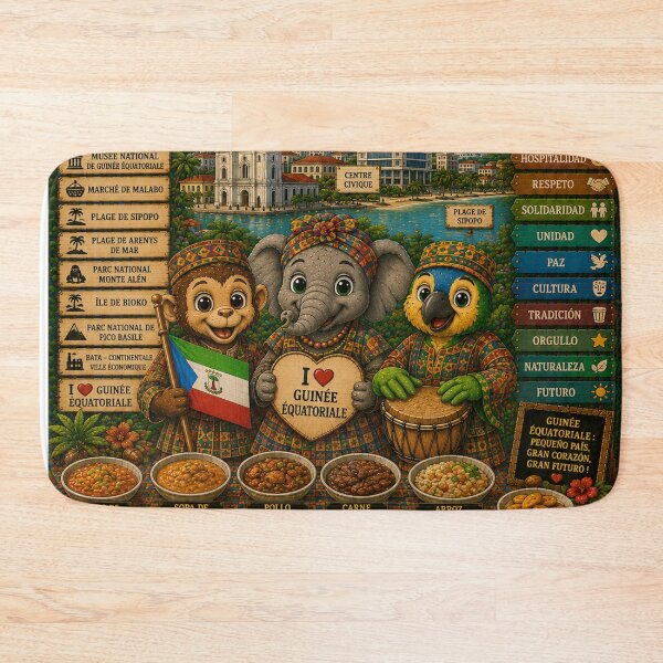 Item preview, Equatorial Guinea Malabo – Nature, Culture and African Pride designed and sold by Cifi64.