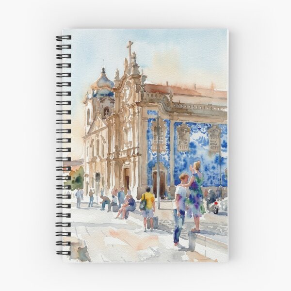 Item preview, Igreja do Carmo Porto Watercolor designed and sold by caracatita75.