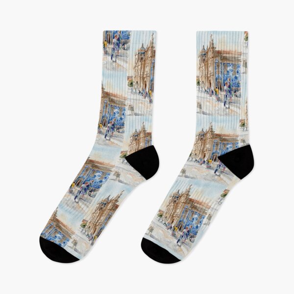 Item preview, Igreja do Carmo Porto Watercolor designed and sold by caracatita75.