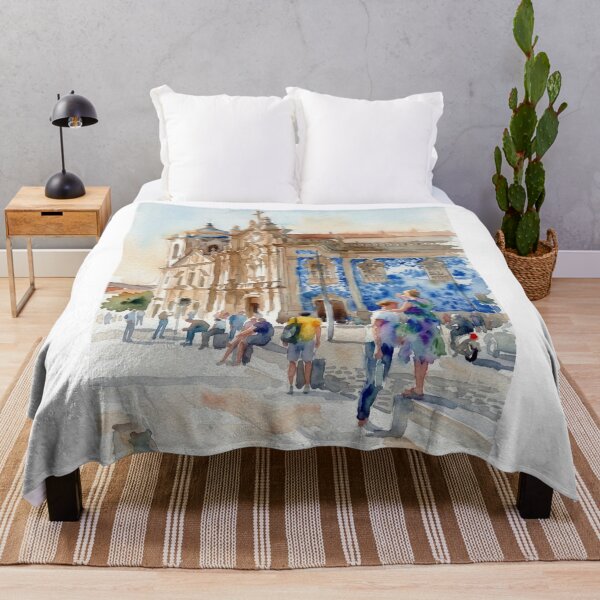 Artikelvorschau, Igreja do Carmo Porto Aquarell entworfen und verkauft von caracatita75.