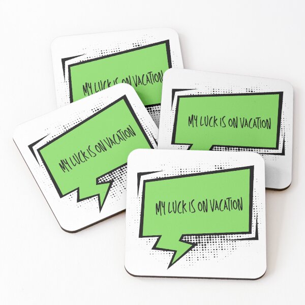 Item preview, Thought bubble: My luck is on vacation. designed and sold by infinitearte.