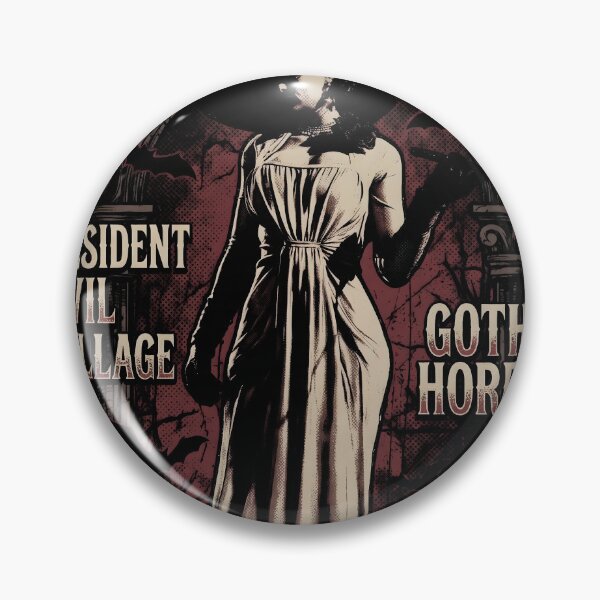 Item preview, Lady Dimitrescu Resident Evil Village Gothic Gaming Graphic Tee designed and sold by Senpaiwaves.