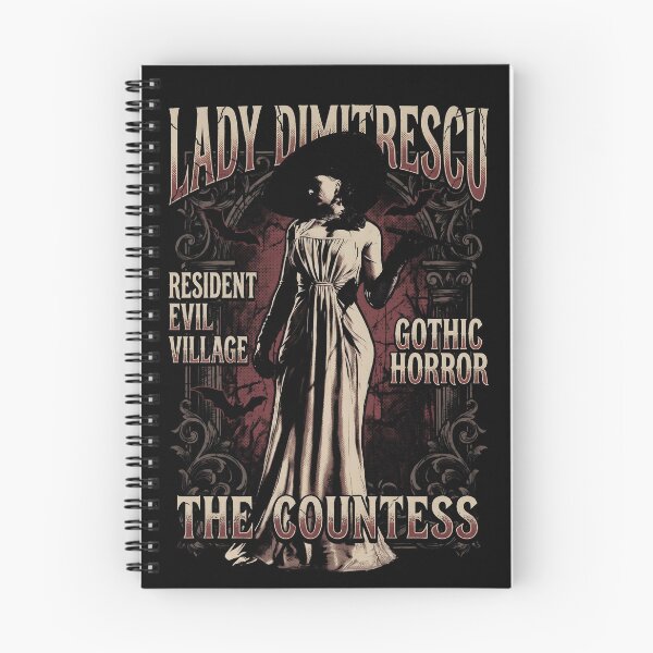 Item preview, Lady Dimitrescu Resident Evil Village Gothic Gaming Graphic Tee designed and sold by Senpaiwaves.