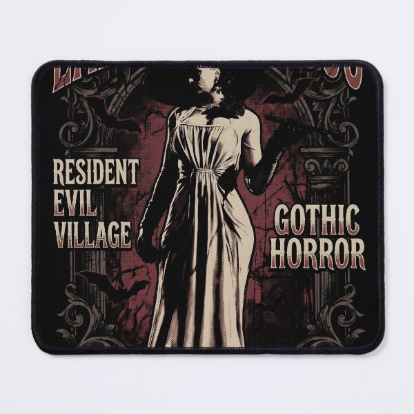 Item preview, Lady Dimitrescu Resident Evil Village Gothic Gaming Graphic Tee designed and sold by Senpaiwaves.