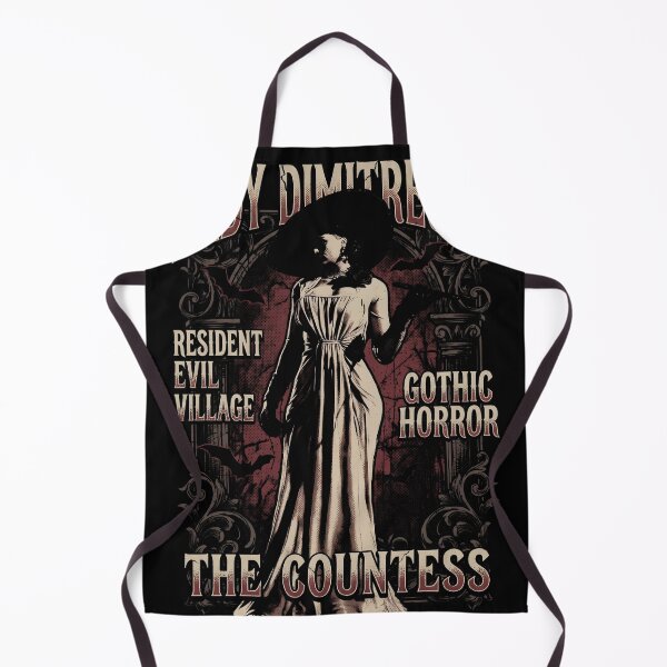 Item preview, Lady Dimitrescu Resident Evil Village Gothic Gaming Graphic Tee designed and sold by Senpaiwaves.