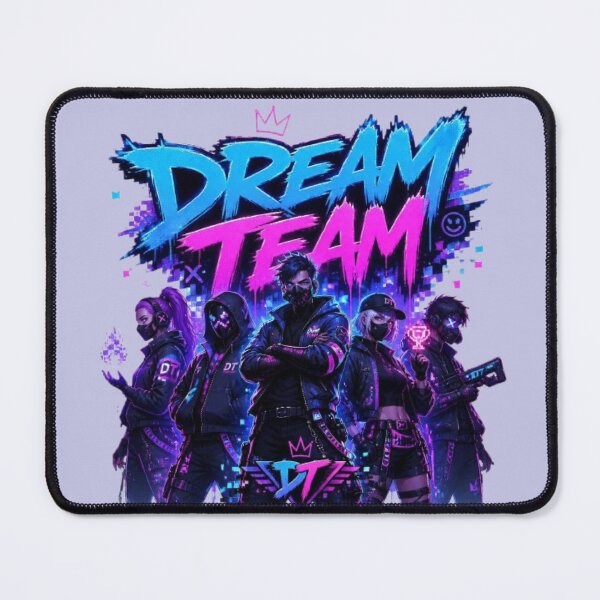 Item preview, DREAM TEAM Gaming Sticker | Neon Esports Squad Streetwear Design designed and sold by Stylestickers55.