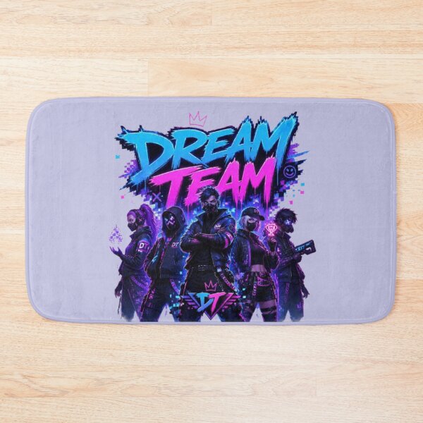 Item preview, DREAM TEAM Gaming Sticker | Neon Esports Squad Streetwear Design designed and sold by Stylestickers55.