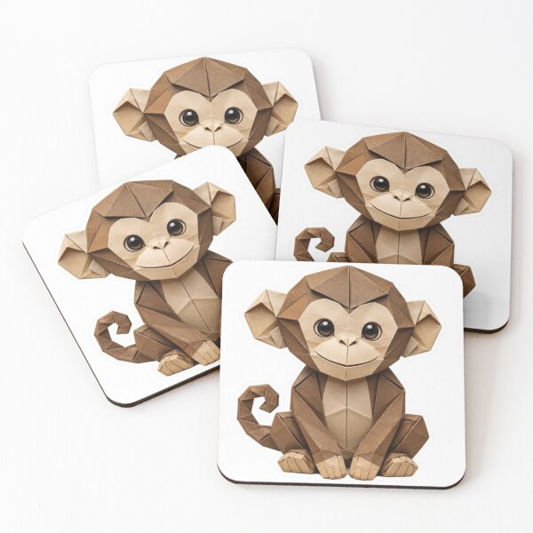 Item preview, Origami Monkey designed and sold by Snurly.