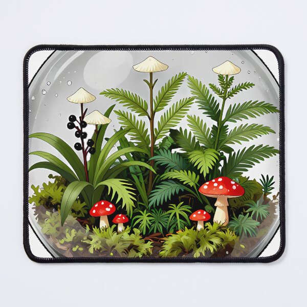 Item preview, Dark Terrarium with Deadly Plants designed and sold by IllumeInk.