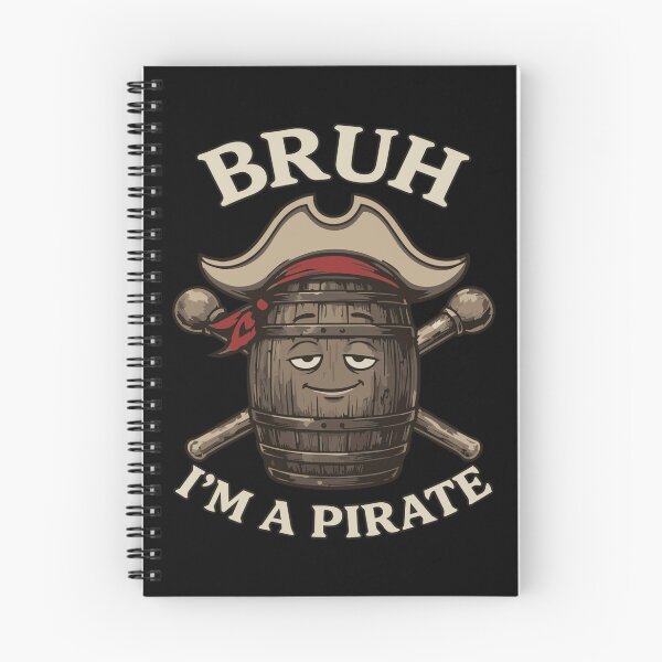 Item preview, Bruh Im A Pirate Funny Barrel Wordplay Meme designed and sold by Arens ★★★★★.