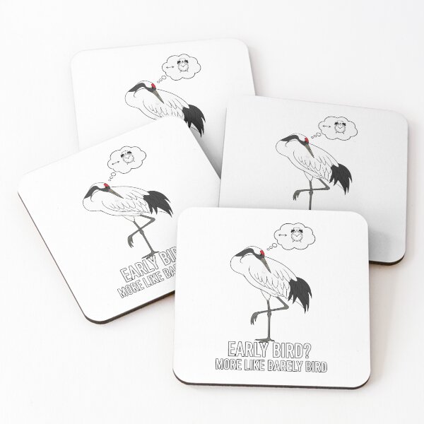 Item preview, Early Bird More Like Barely Bird - Funny Crane Sleep Humor designed and sold by Amir Faysal.