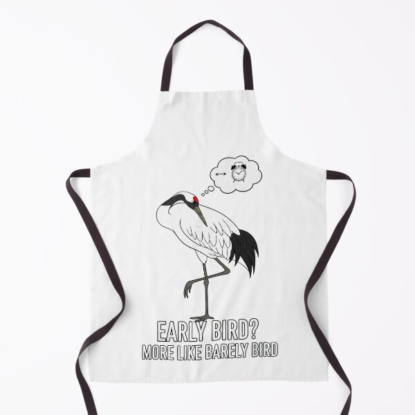 Item preview, Early Bird More Like Barely Bird - Funny Crane Sleep Humor designed and sold by Amir Faysal.