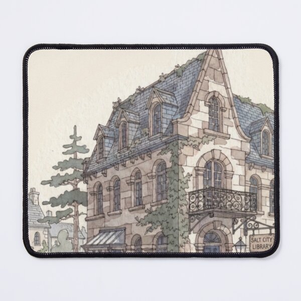 Item preview, Great Salt City Library designed and sold by erimedle.