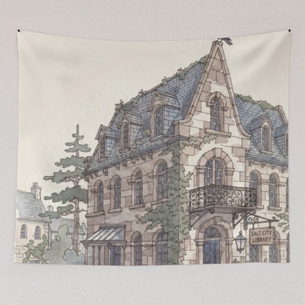 Item preview, Great Salt City Library  designed and sold by erimedle.