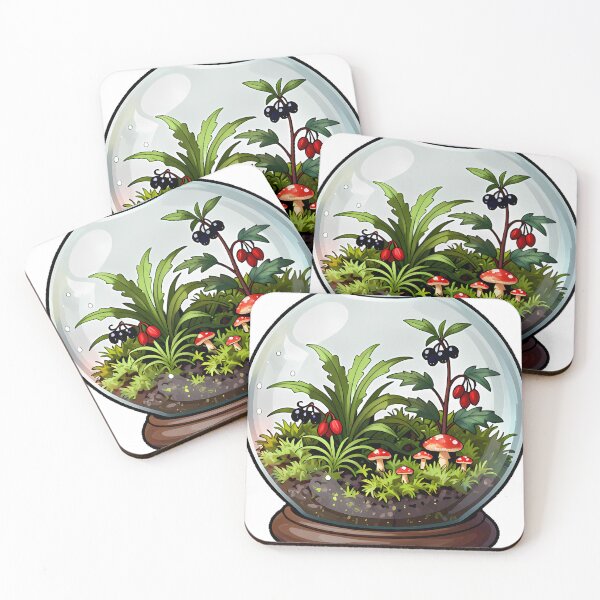 Item preview, Deadly Floral Terrarium designed and sold by IllumeInk.