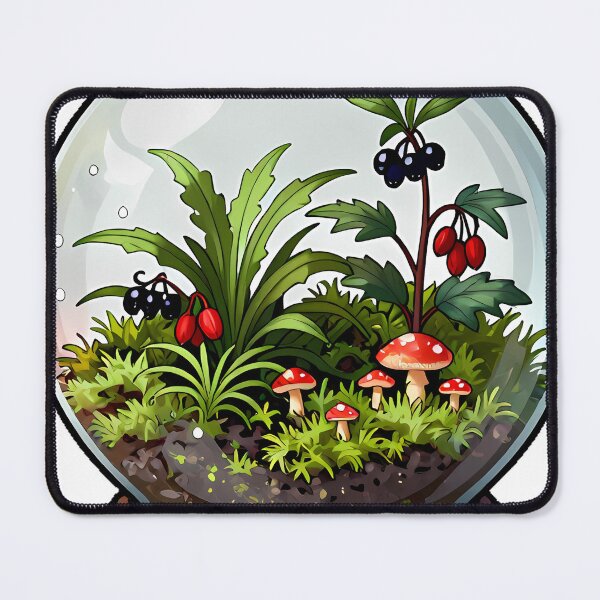 Item preview, Deadly Floral Terrarium designed and sold by IllumeInk.
