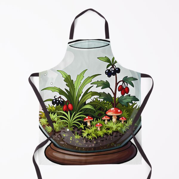 Item preview, Deadly Floral Terrarium designed and sold by IllumeInk.