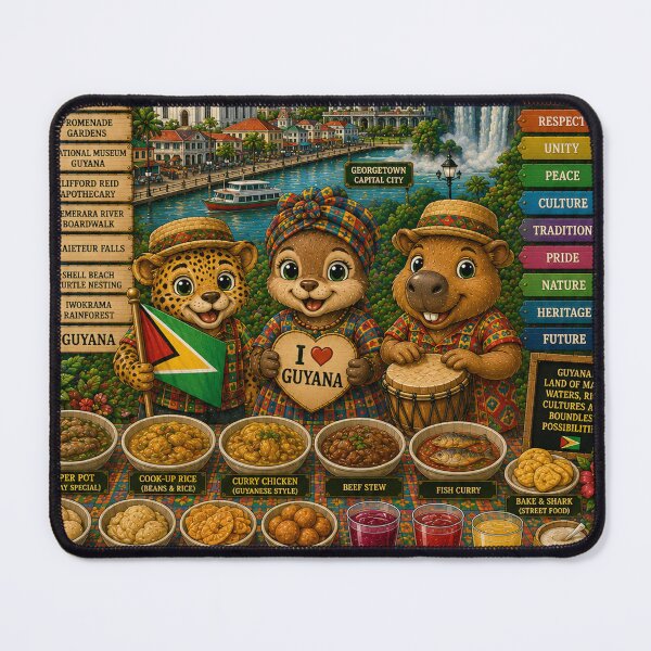 Item preview, Guyana Georgetown – Forests, Waterfalls and Hospitality designed and sold by Cifi64.