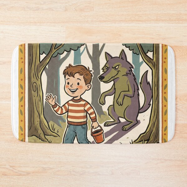 Item preview, Little Bobby's Big Adventure Vintage Storybook | Cute Retro Forest Adventure designed and sold by Mediagraphic.