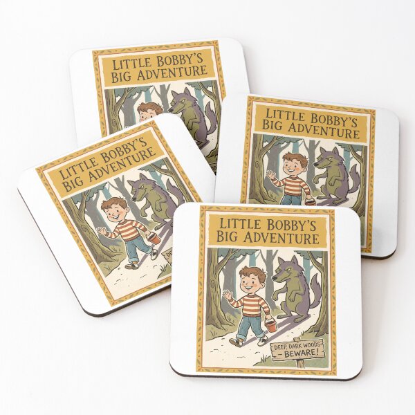 Item preview, Little Bobby's Big Adventure Vintage Storybook | Cute Retro Forest Adventure designed and sold by Mediagraphic.
